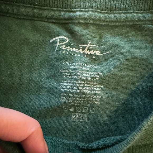 Primitive Forest Green T-Shirt - Picture 2 of 4